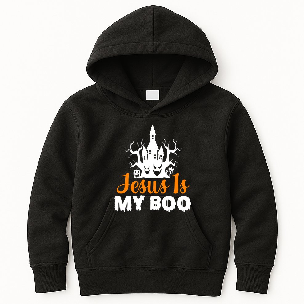 Jesus Is My BOO Kids Hoodie