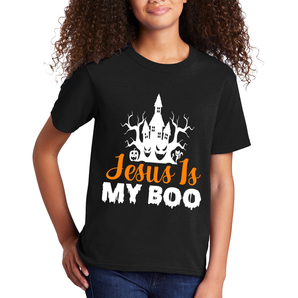 Jesus Is My BOO Kids T-Shirt