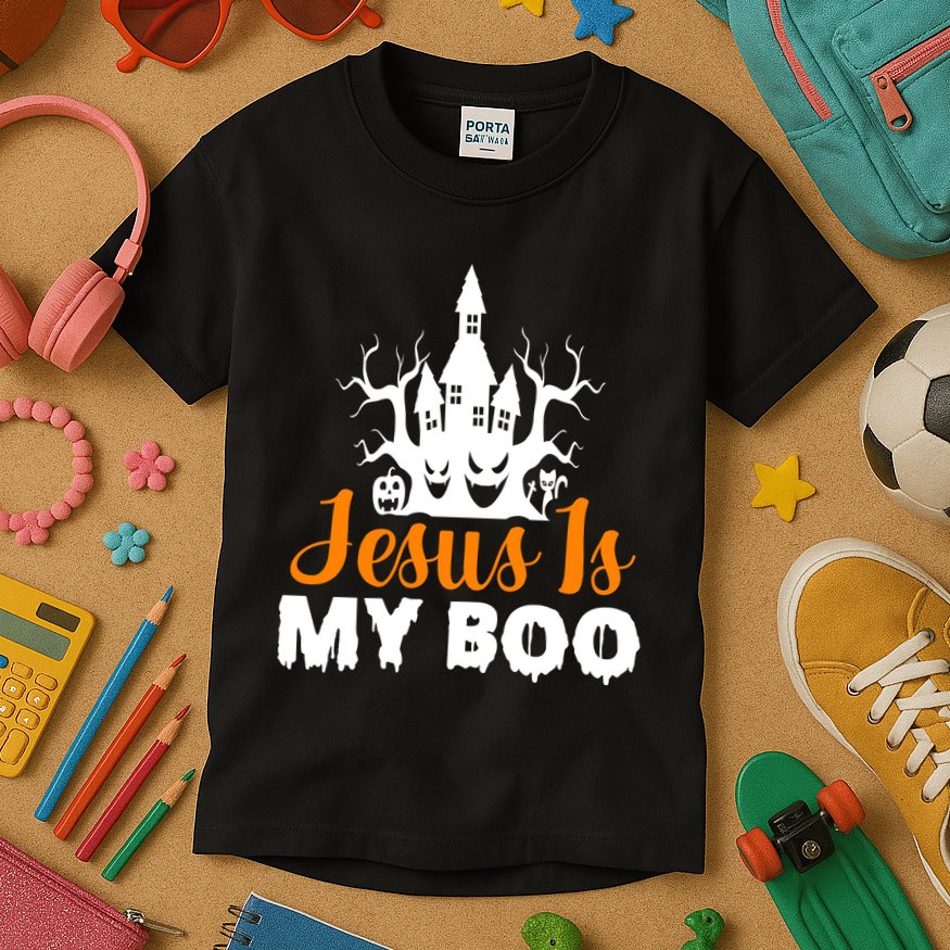 Jesus Is My BOO Kids T-Shirt