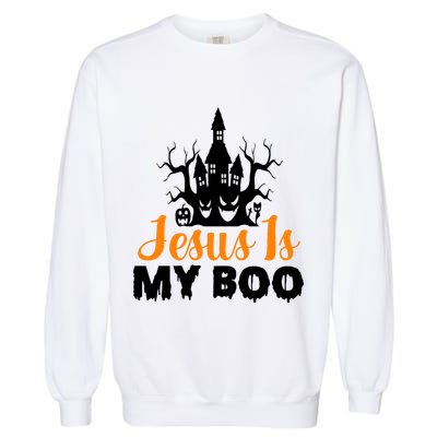 Jesus Is My BOO Garment-Dyed Sweatshirt