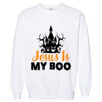 Jesus Is My BOO Garment-Dyed Sweatshirt