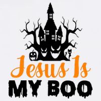 Jesus Is My BOO Garment-Dyed Sweatshirt