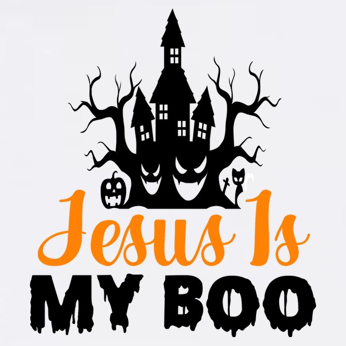 Jesus Is My BOO Garment-Dyed Sweatshirt