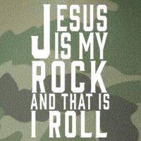 Jesus Is My Rock And Thats How I Roll Legacy Tie Dye Trucker Hat