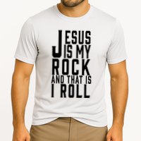Jesus Is My Rock And Thats How I Roll Performance Shirt