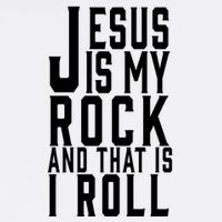 Jesus Is My Rock And Thats How I Roll Premium T-Shirt