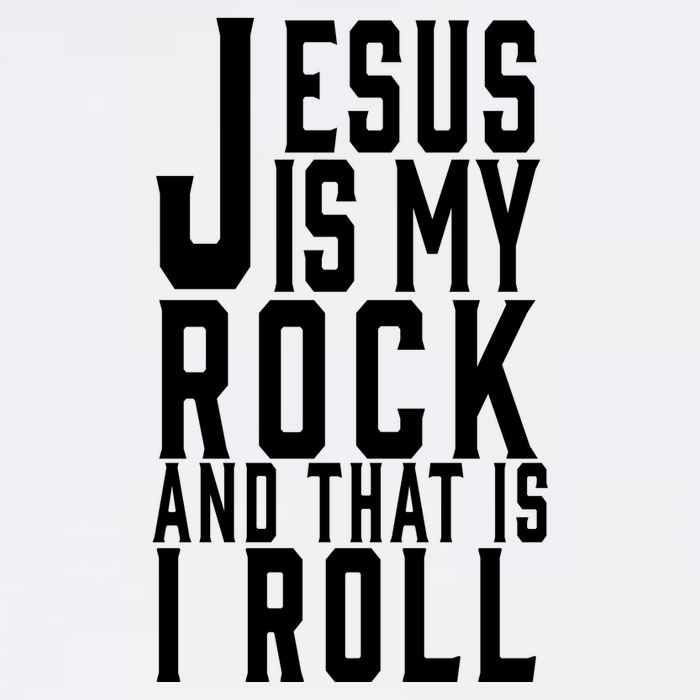 Jesus Is My Rock And Thats How I Roll Wool Snapback Cap