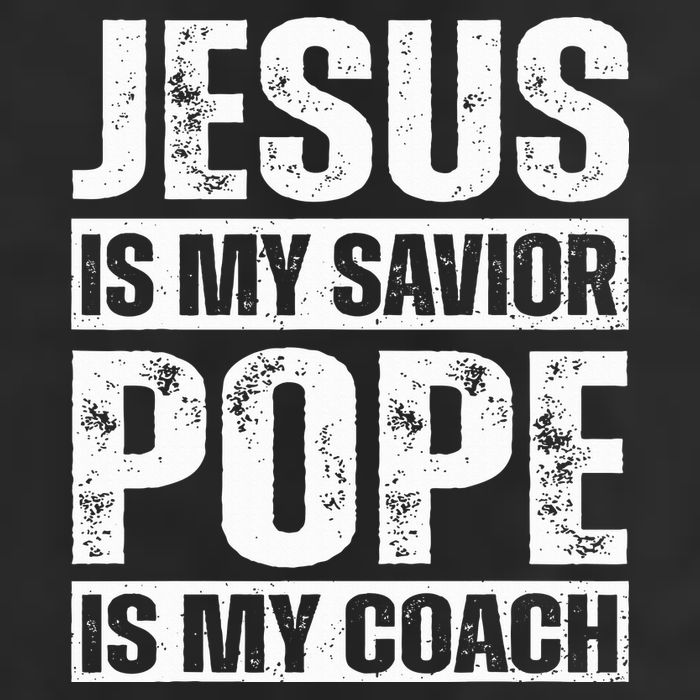Jesus Is My Savior Pope Is My Coach Christian Beanie
