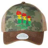 Juneteenth Is My Independence Day Black  Pride Legacy Tie Dye Trucker Hat