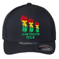 Juneteenth Is My Independence Day Black  Pride Flexfit Unipanel Trucker Cap