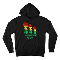 Juneteenth Is My Independence Day Black  Pride Hoodie