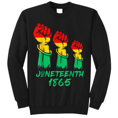 Juneteenth Is My Independence Day Black  Pride Sweatshirt