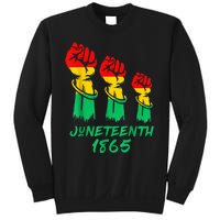 Juneteenth Is My Independence Day Black  Pride Sweatshirt