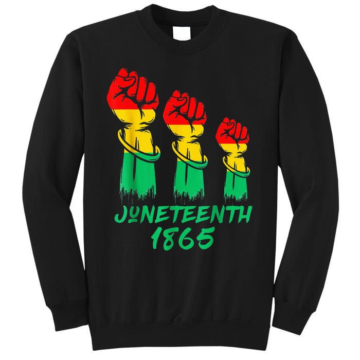 Juneteenth Is My Independence Day Black  Pride Sweatshirt