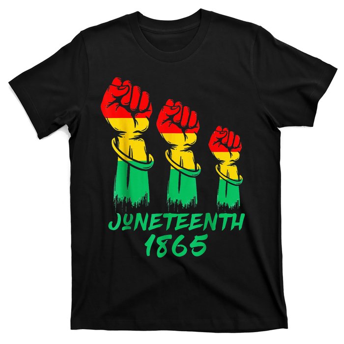 Juneteenth Is My Independence Day Black  Pride T-Shirt