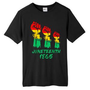 Juneteenth Is My Independence Day Black  Pride Tall Fusion ChromaSoft Performance T-Shirt