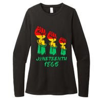 Juneteenth Is My Independence Day Black  Pride Womens CVC Long Sleeve Shirt