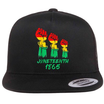 Juneteenth Is My Independence Day Black  Pride Flatbill Hat