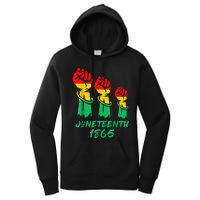 Juneteenth Is My Independence Day Black  Pride Women's Pullover Hoodie