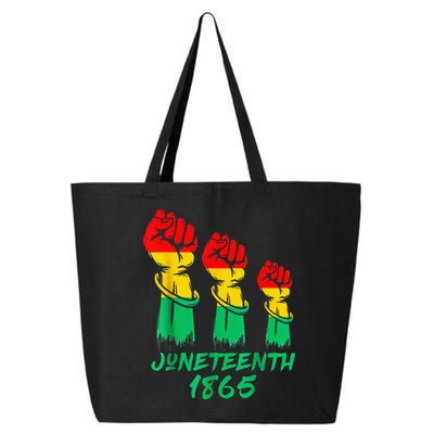 Juneteenth Is My Independence Day Black  Pride 25L Jumbo Tote