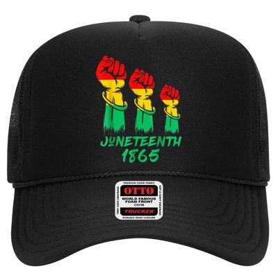Juneteenth Is My Independence Day Black  Pride Trucker Hat