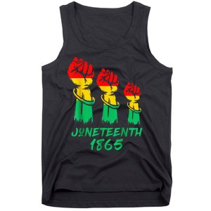 Juneteenth Is My Independence Day Black  Pride Tank Top