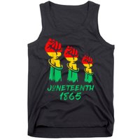 Juneteenth Is My Independence Day Black  Pride Tank Top