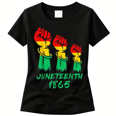 Juneteenth Is My Independence Day Black  Pride Womens T-Shirt