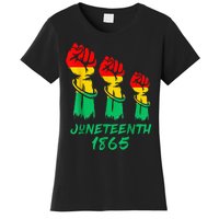 Juneteenth Is My Independence Day Black  Pride Women's T-Shirt