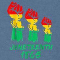 Juneteenth Is My Independence Day Black  Pride Garment-Dyed Sweatshirt
