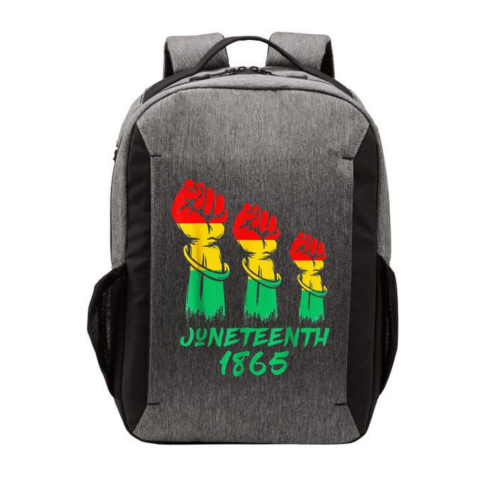 Juneteenth Is My Independence Day Black  Pride Vector Backpack