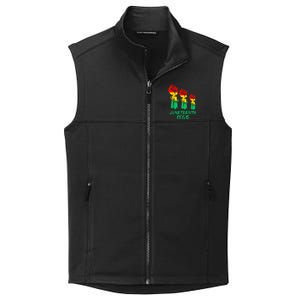 Juneteenth Is My Independence Day Black  Pride Collective Smooth Fleece Vest