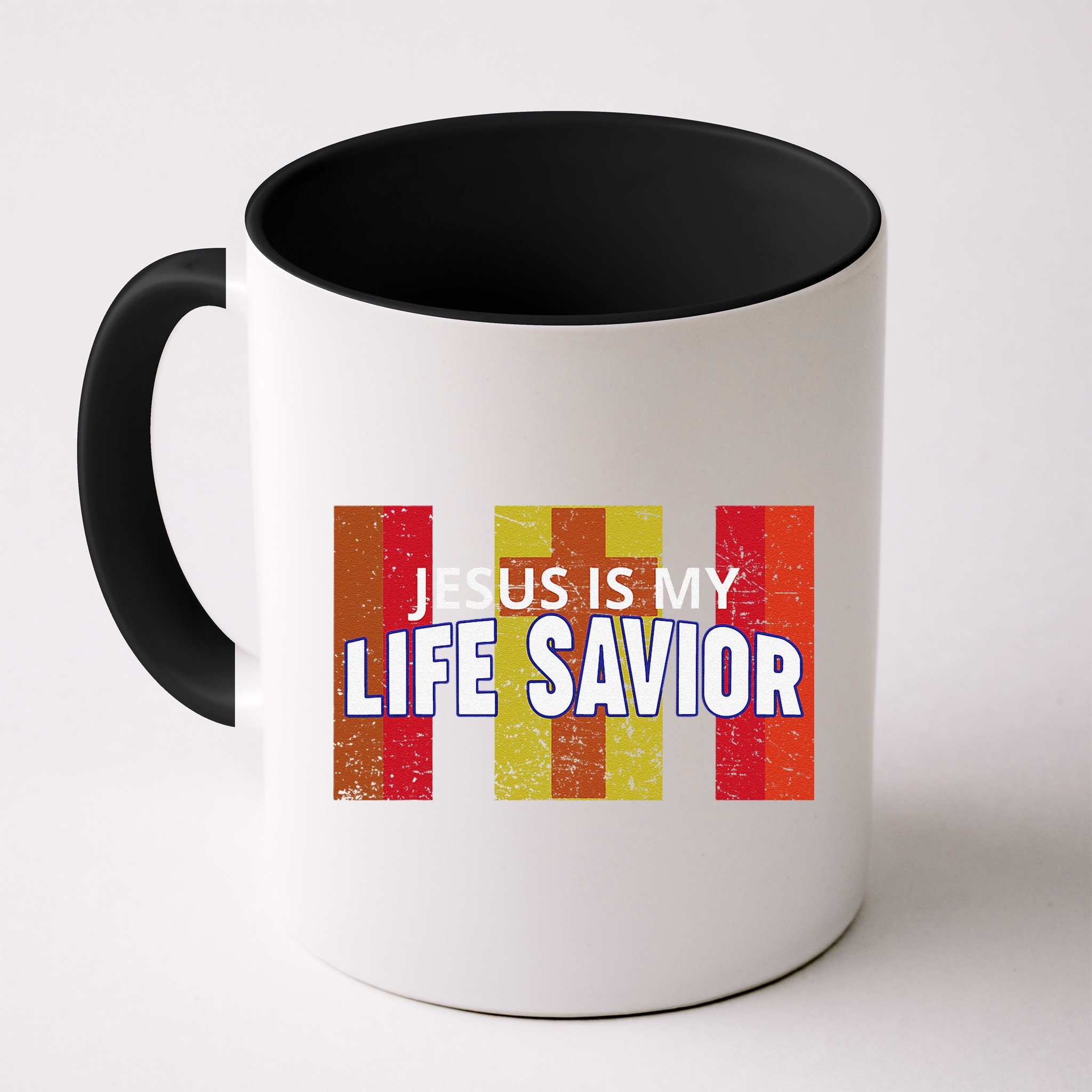 Jesus Is My Life Savior Green Mug