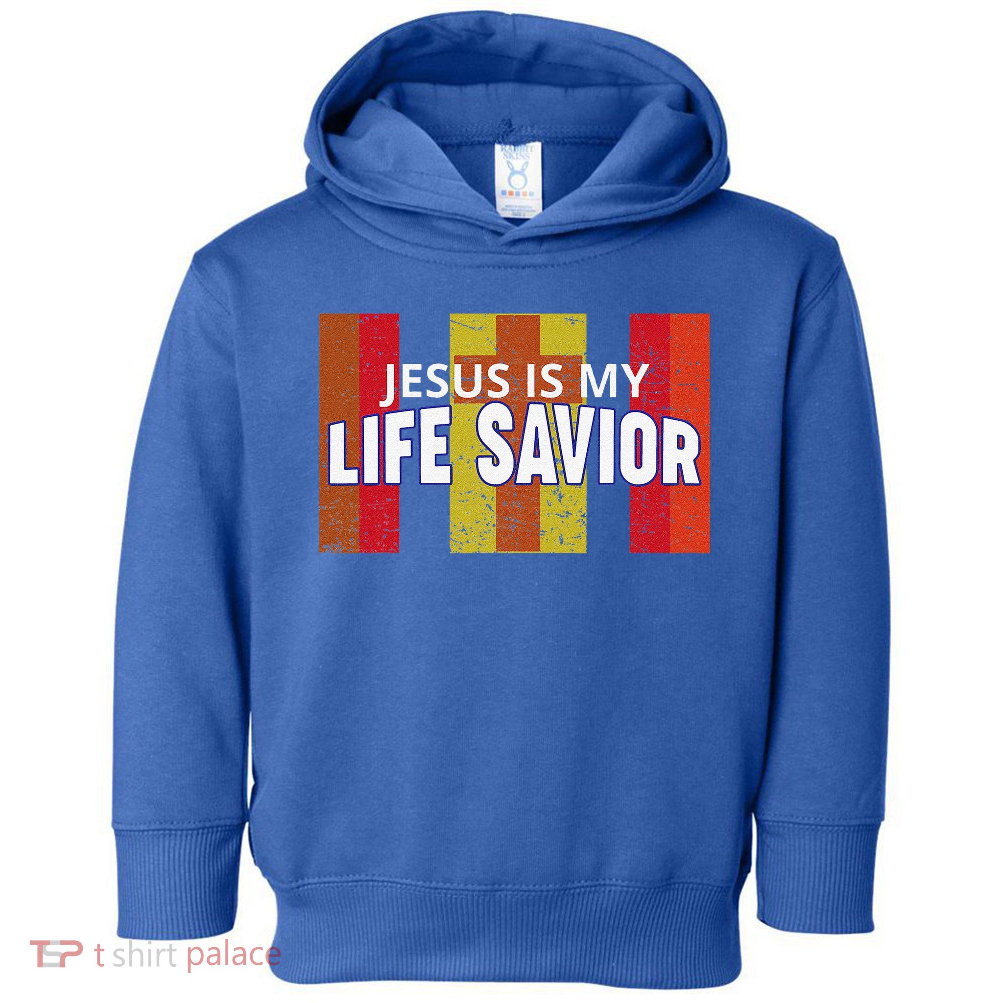 Jesus Is My Life Savior Green Toddler Hoodie