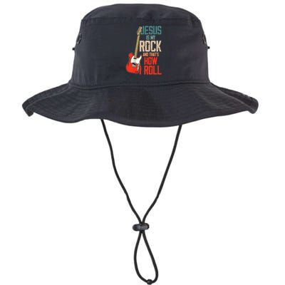Jesus Is My Rock And That Is How I Roll Christian Bucket Hat