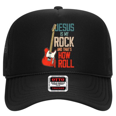 Jesus Is My Rock And That Is How I Roll Christian Hat