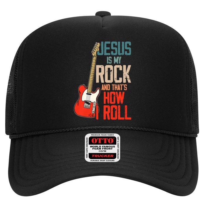 Jesus Is My Rock And That Is How I Roll Christian Hat