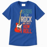 Jesus Is My Rock And That Is How I Roll Christian Tall T-Shirt