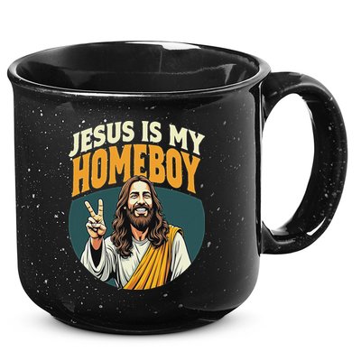 Jesus Is My Homeboy 15oz Campfire Ceramic Mug