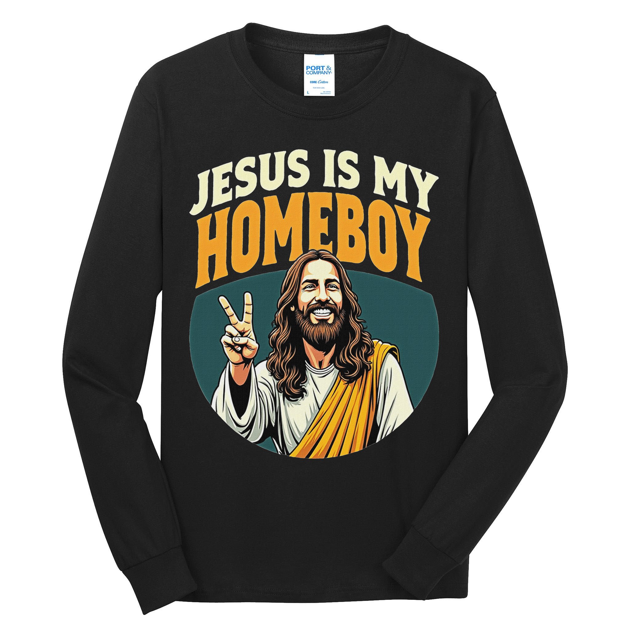 Jesus Is My Homeboy Tall Long Sleeve T-Shirt
