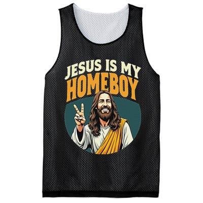 Jesus Is My Homeboy Mesh Reversible Basketball Jersey Tank