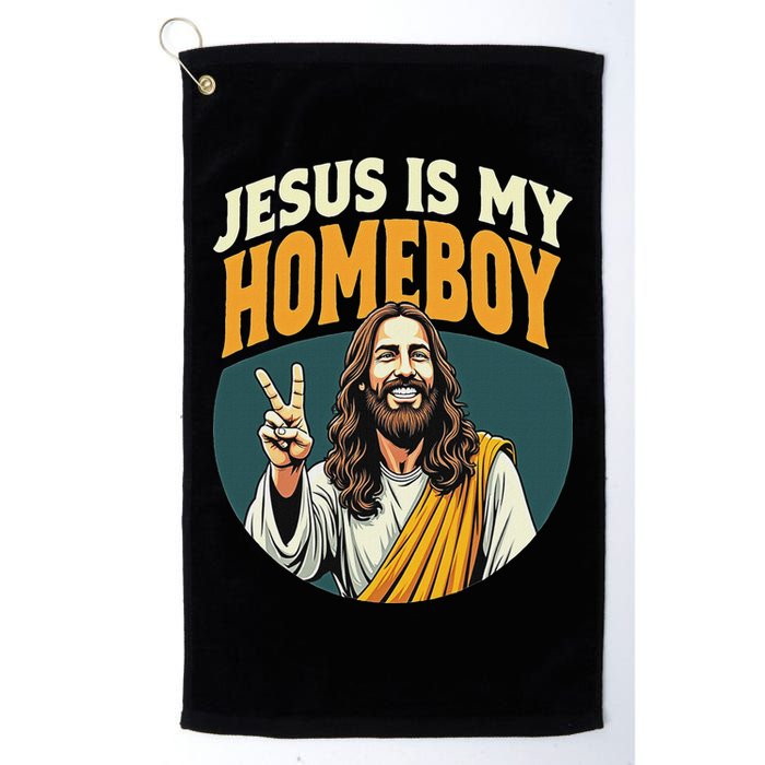 Jesus Is My Homeboy Golf Towel