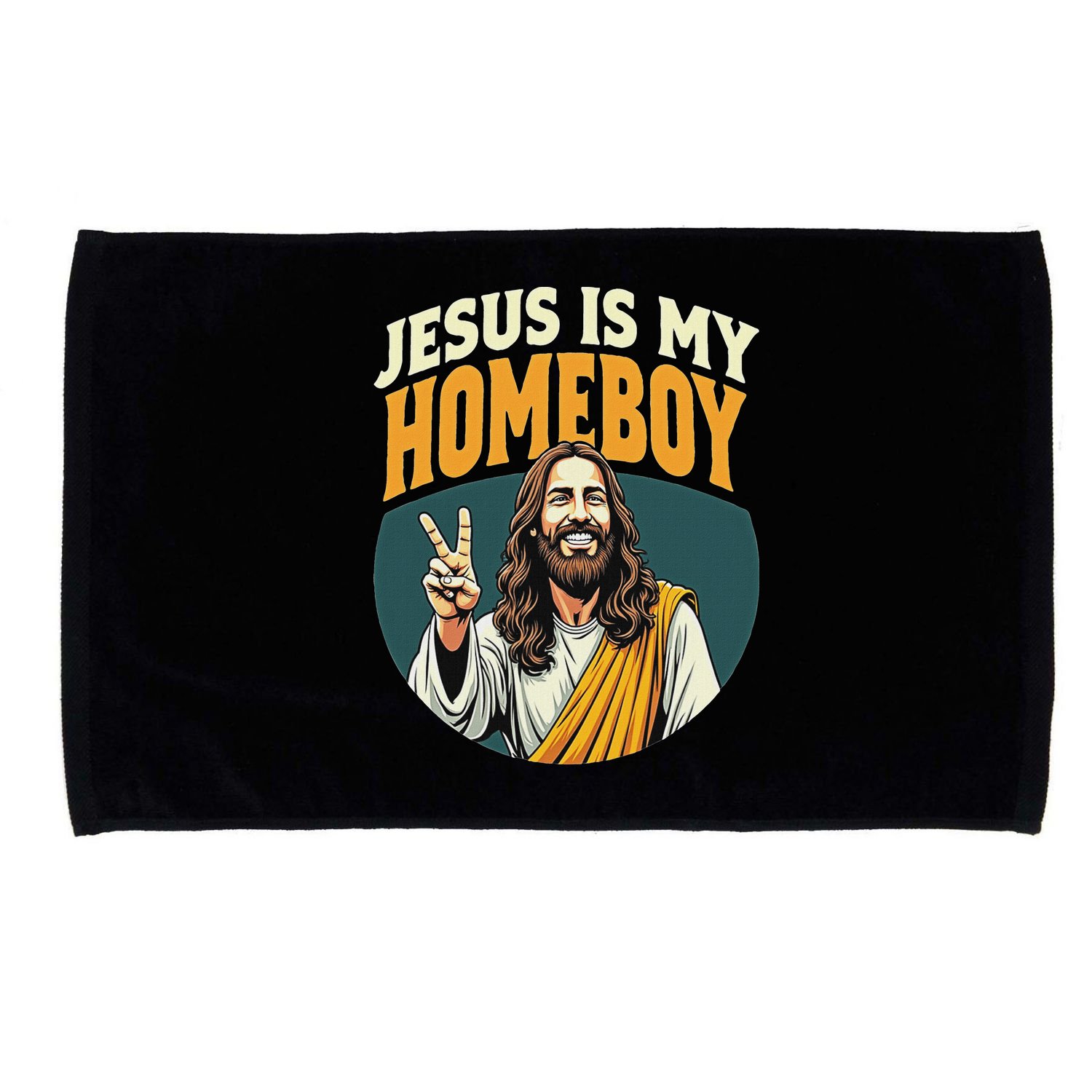 Jesus Is My Homeboy Microfiber Hand Towel