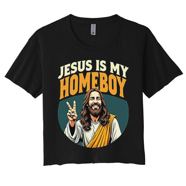 Jesus Is My Homeboy Crop Top