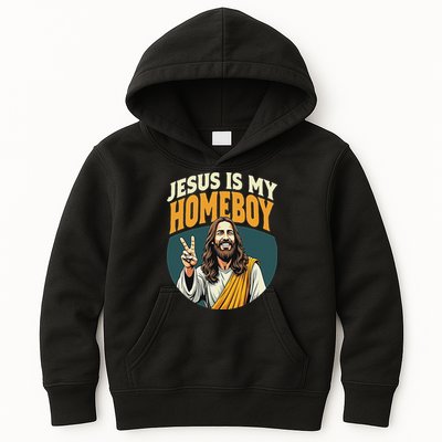 Jesus Is My Homeboy Kids Hoodie