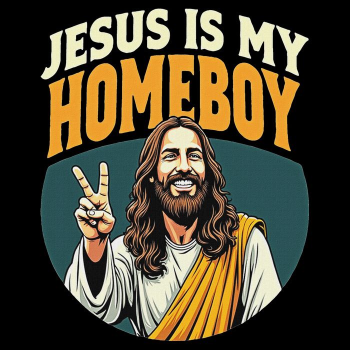 Jesus Is My Homeboy Full Zip Hoodie