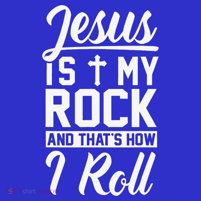Jesus Is My Rock And Thats How I Roll Christian Mesh Reversible Basketball Jersey Tank