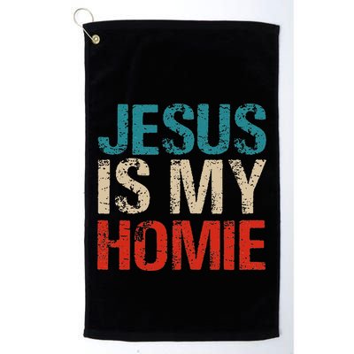 Jesus Is My Homie Golf Towel