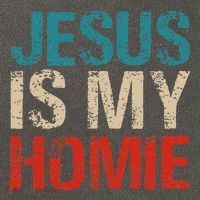 Jesus Is My Homie Cotton Canvas Backpack