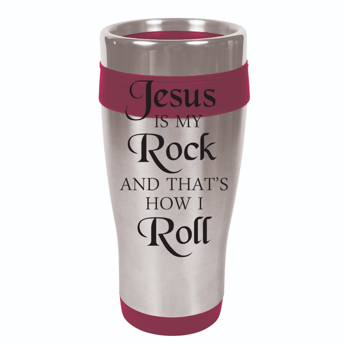 Jesus Is My Rock And Thats How I Roll Christ Size T-Shirt